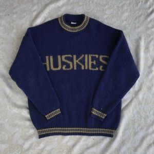 vintage university of washington sweater